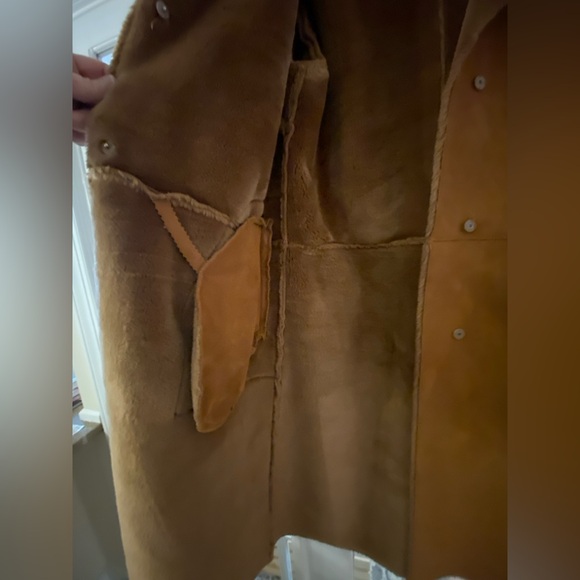 Baby Phat Y2K Faux Shearling Full Length Coat Med - Picture 7 of 12